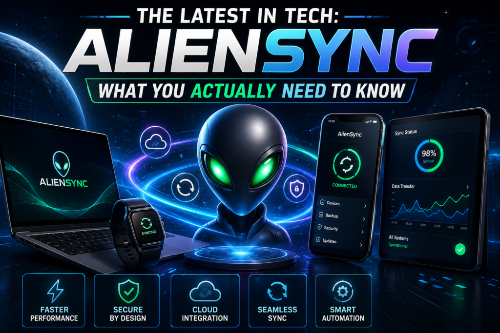 The Latest in Tech: AlienSync – What You Actually Need to Know