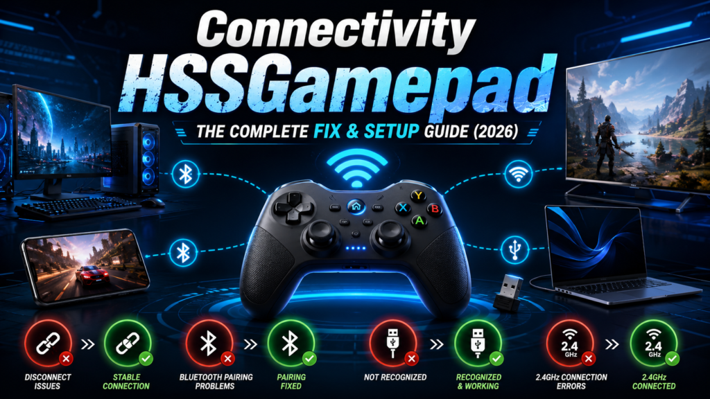 Connectivity HSSGamepad – The Complete Fix & Setup Guide (2026)