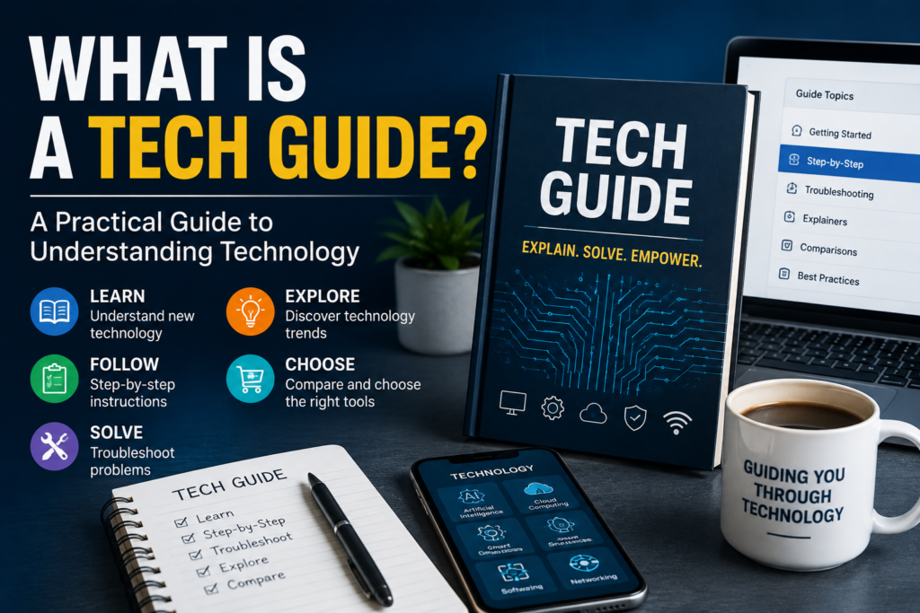 What Is a Tech Guide? A Practical Guide to Understanding Technology Tech guide explaining how to understand and use modern technology