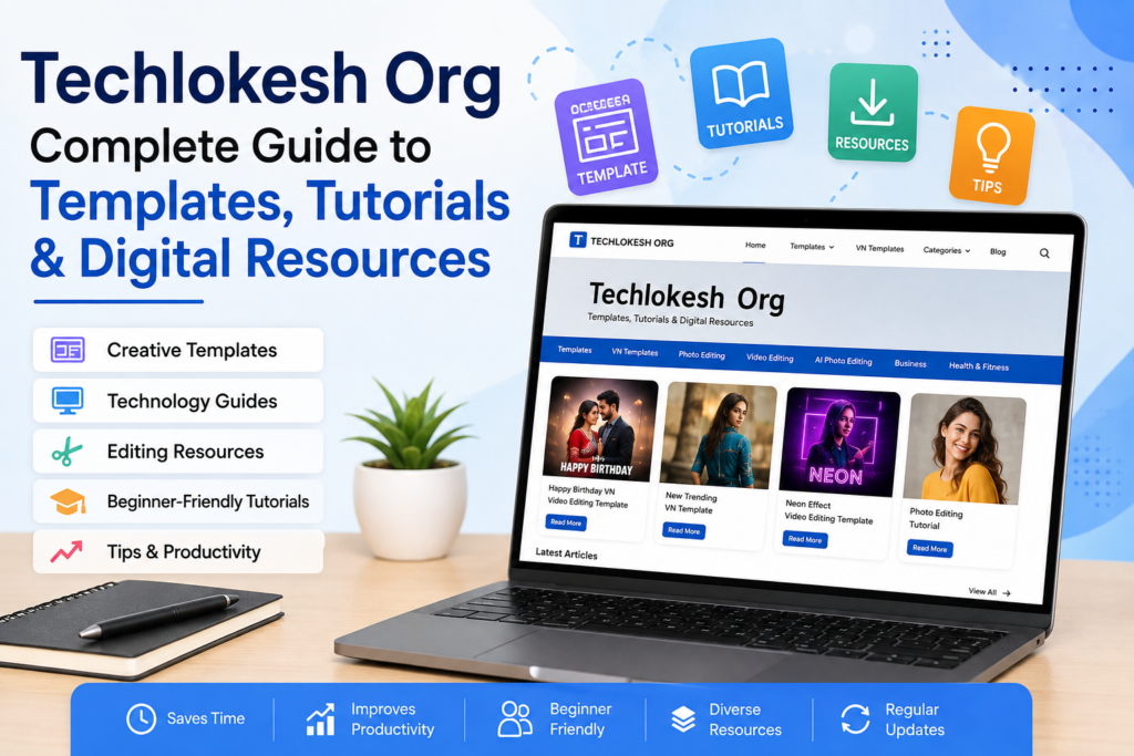 Techlokesh Org: Complete Guide to Templates, Tutorials & Digital Resources Techlokesh Org complete guide to templates tutorials and digital resources
