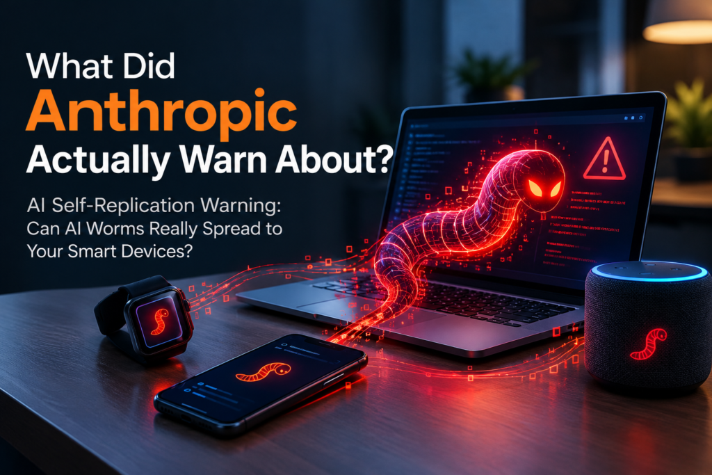 AI self-replicating worms and smart home devices
